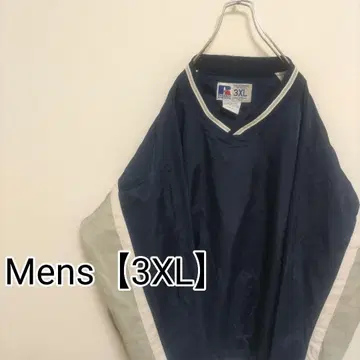 F52 [US 수입] Russell 풀오버 [남성용 3XL] 네이비 외