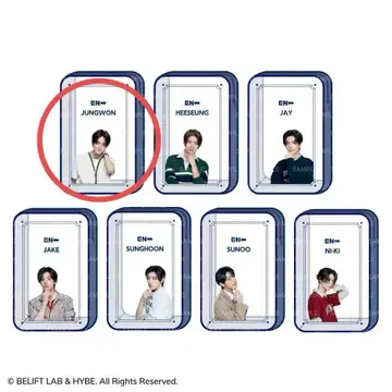 ENHYPEN 립스틱 파우치 JUNGWON 정원 세가