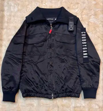 CHUBBY GANG 블랙 어린이용 자켓