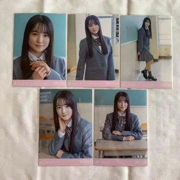 노기자카46 브로마이드 스즈키 유나 타임 리미트 짝사랑 5종