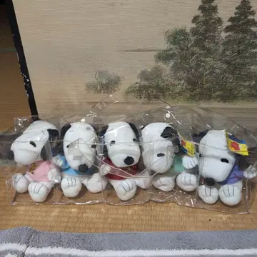 스누피 5체 세트