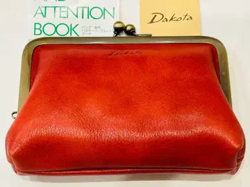 새상품 다코타 Dakota 가마구치 지갑 소가죽 라르고