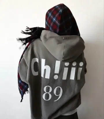 ch!iiibag 치이백 후드티 그레이지