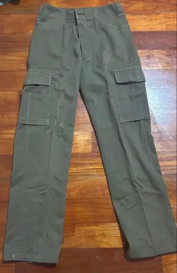 80s 오스트리아 군 카고 팬츠 올리브색 88/92 사이즈