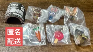 디즈니 주토피아 마크 액세서리 컴플리트 컴프 가챠