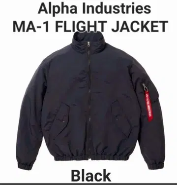 Alpha MA-1 FLIGHT JACKET XL 블랙
