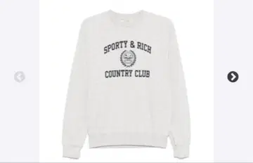 Sporty & Rich Varsity Crest 풀오버