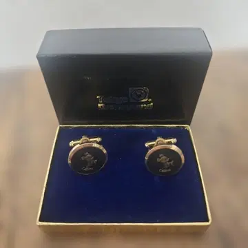 미키마우스 커프스 단추 오리지널 박스 포함