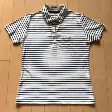 몽벨 보더 피케 셔츠 여성용