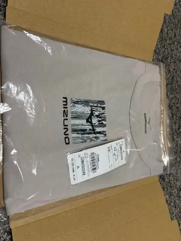 미즈노 소프트 드라이 T셔츠 XL 32MAC03349 클라우드 베이지