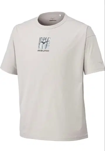 미즈노 소프트 드라이 T셔츠 XL 32MAC03349 클라우드 베이지