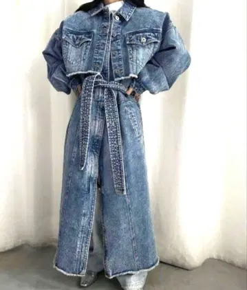 MANY WAY VERSATILE DENIM COAT AMERI