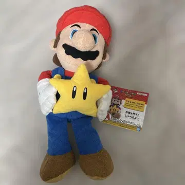 1번 복권 마리오 봉제 인형 별 모양 포함 약 30cm