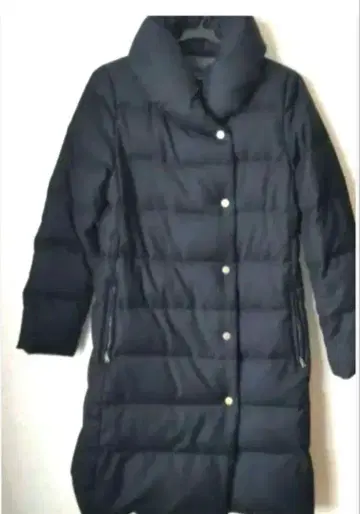 SHIPS 네이비 롱 다운 자켓