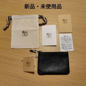 IL BISONTE 블랙 코인 케이스