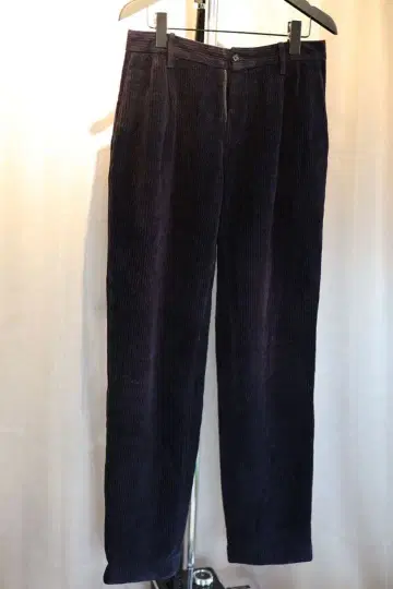 매킨토시 런던 굵은 폭 코듀로이 팬츠 38