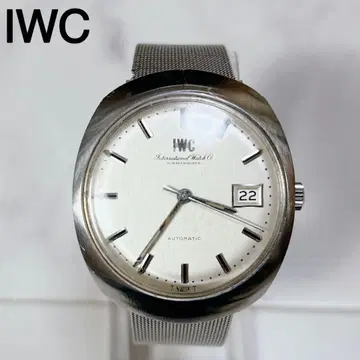 IWC 자동 와인딩 손목시계 Automatic Date 빈티지