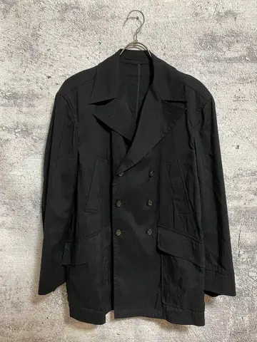 리키엘옴 린넨 더블 자켓