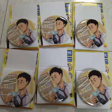 하이큐 이와이즈미 하지메 요리미치 캔뱃지 6개 세트
