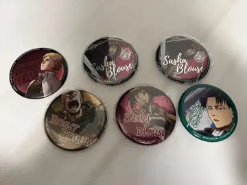 진격의 거인 캔뱃지 USJ