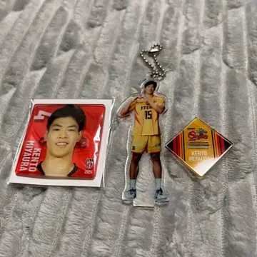 미야우라 켄토 아크릴 스탠드 아크릴 배지