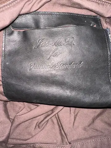 Jas-M.B. 보스턴 백 브라운