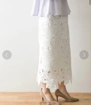 [ CELFORD ] 은방울꽃 레이스 스커트