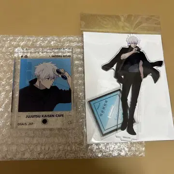 고죠 사토루 아크릴 블록 아크릴 스탠드 주술회전 카페 주술회전전