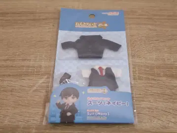 넨도로이드돌 의상 세트 수트(네이비)