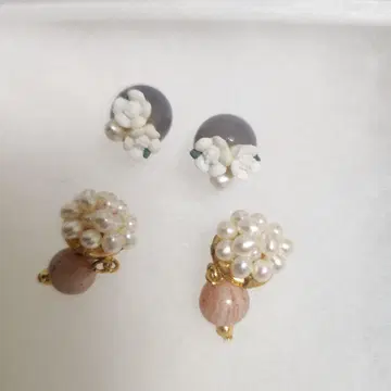 포원드미뇽 귀걸이 2점 묶음 판매