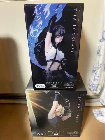 ff7 리버스 발매 기념 복권 피규어 세트