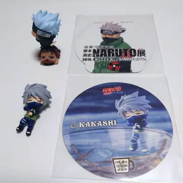 NARUTO 카카시 쁘띠캐러 브라운 친구 피규어 NARUTO전 코스터