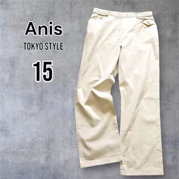 도쿄 스타일 Anis 와이드 팬츠 이지 팬츠 치노 빅 사이즈 15