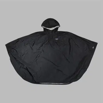 레어! 파타고니아 트렌트 쉘 레인 판초 블랙 H2No 레인코트