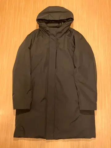 유니클로 하이브리드 다운 코트 남성용 블랙 XL