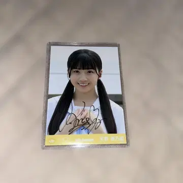 니지유 천야 코노아 친필 사인 브로마이드 블루 하와이 레몬 자켓 의상