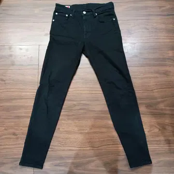 EDWIN 스키니 데님 블랙 M ESD22