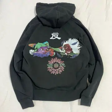 [ Hangoverz ] 후드 맨투맨 속기모 백 프린트 육후 M 상당