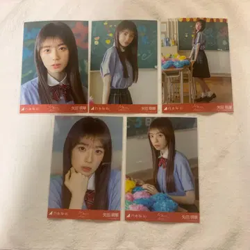 노기자카46 브로마이드 야타 모에카 왜 우리는 달리는가 5종