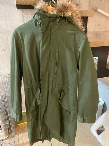 RAGEBLUE 모즈 코트 플리스 라이닝