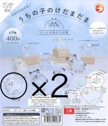 우리 아이 털뭉치 강아지 치와와 화이트 2개 세트