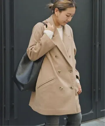 새상품급 Deuxieme Classe 쇼트 더블 코트