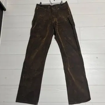 Lee 브라운 스트레이트 데님