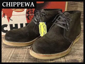 새상품 데드 치페와 50s 복각 스웨이드 처카 부츠 모스 26.0 5