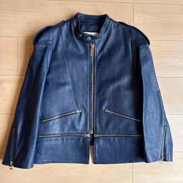 GOLDEN GOOSE 지퍼 디자인 싱글 라이더 자켓