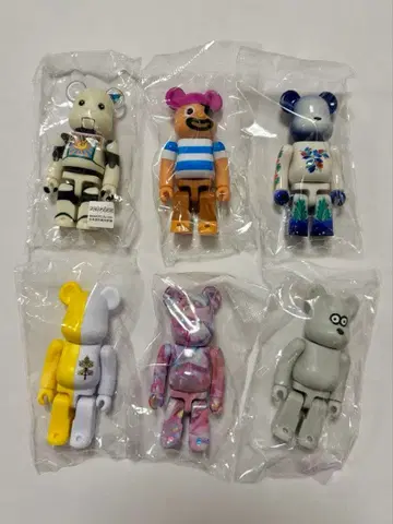 베어브릭 시리즈 51 노멀 6개 묶음 판매