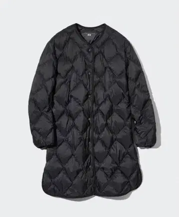 [ 새상품급 ] 유니클로 울트라 라이트 다운 릴랙스 자켓 롱 S 블랙