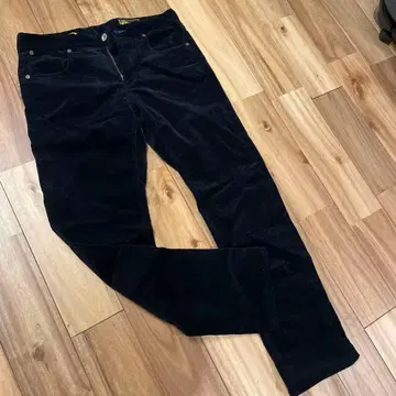 타미힐피거 네이비 코듀로이 팬츠