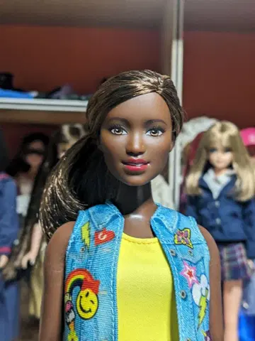 바비 패셔니스타 커비 AA 흑인 본체