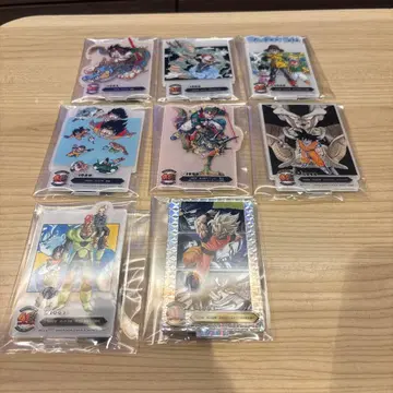 드래곤볼 F상 아크릴 스탠드 시크릿 포함 8개 세트